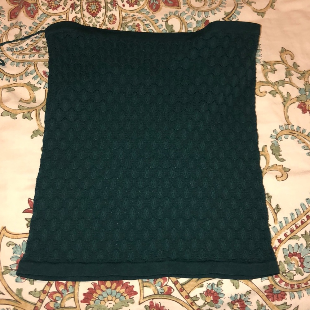 Green tube top